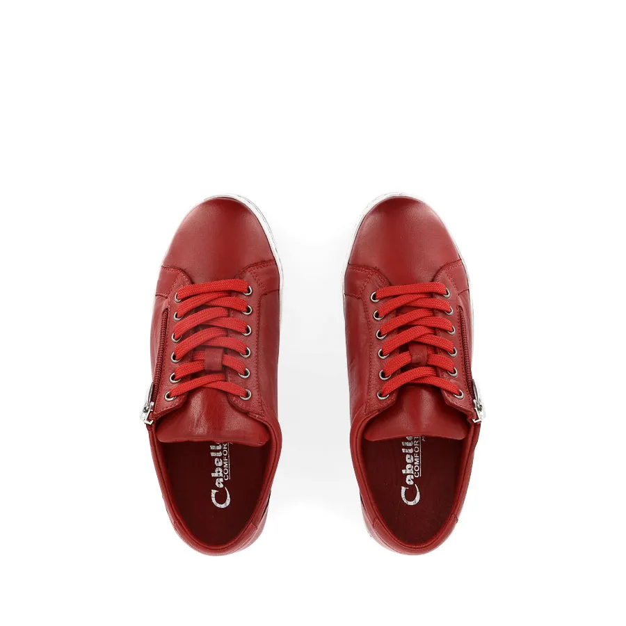 Supportive Comfort Hydrophobic Upper Treatment UNITY - RED LEATHER
