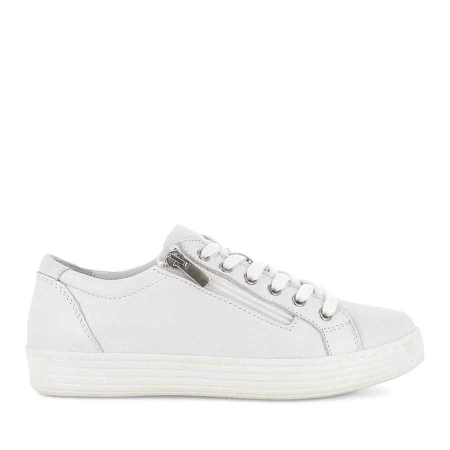 High Mobility Fashionable UNITY - WHITE LEATHER