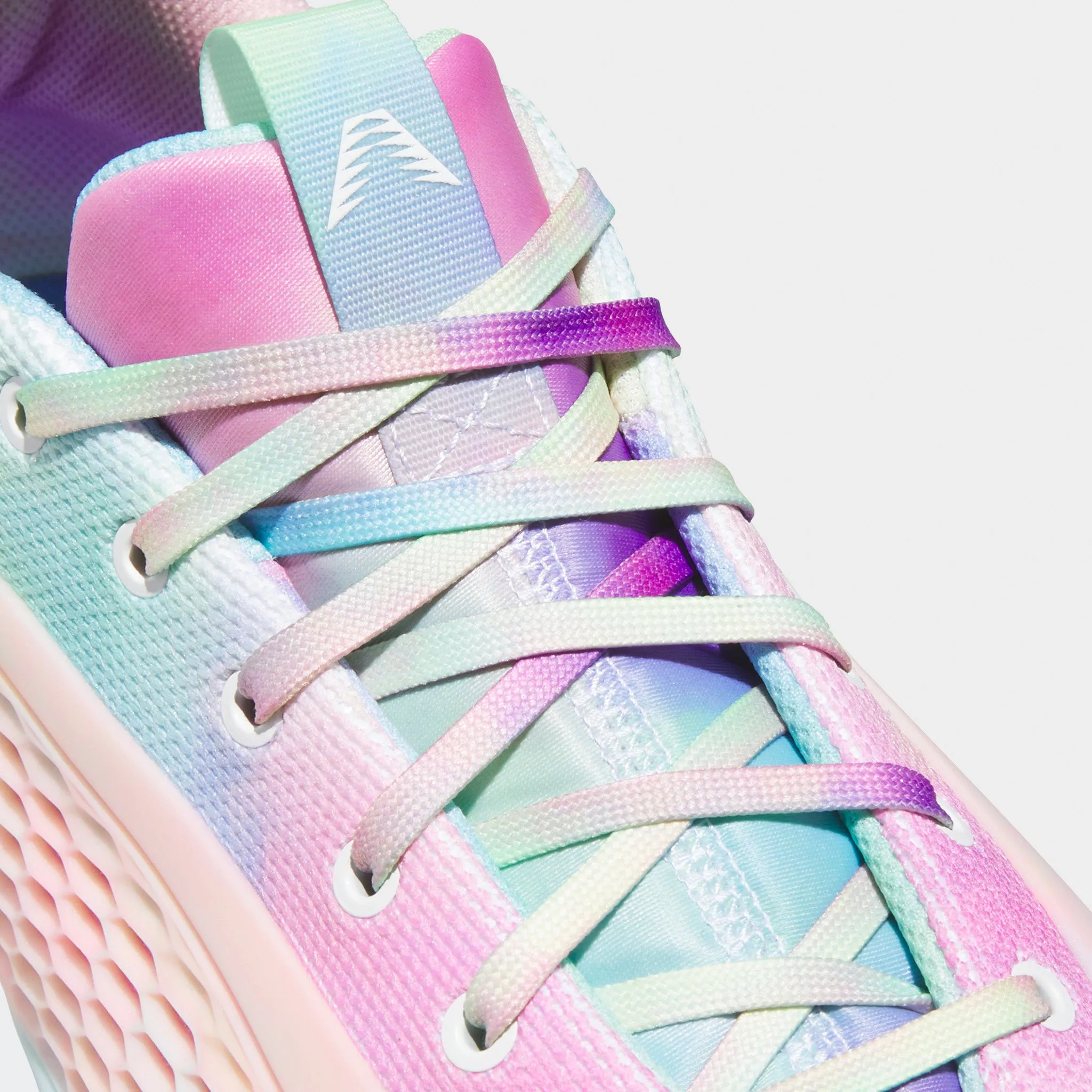 Premium Comfort Breathable Footbed adidas Anthony Edwards 1 Low Cloud White / Acid Orange - Bliss Pink
