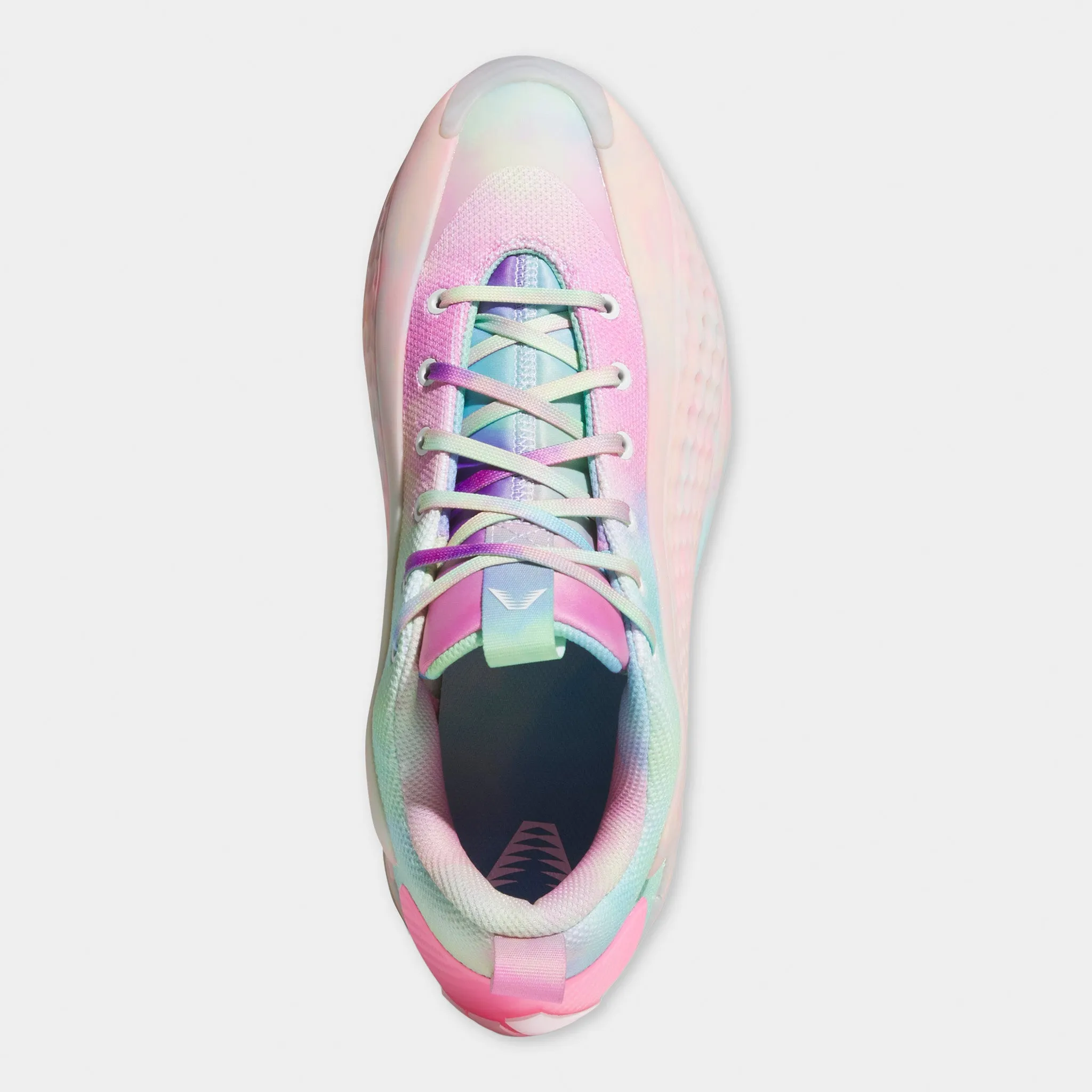 workout wear High Function adidas Anthony Edwards 1 Low Cloud White / Acid Orange - Bliss Pink