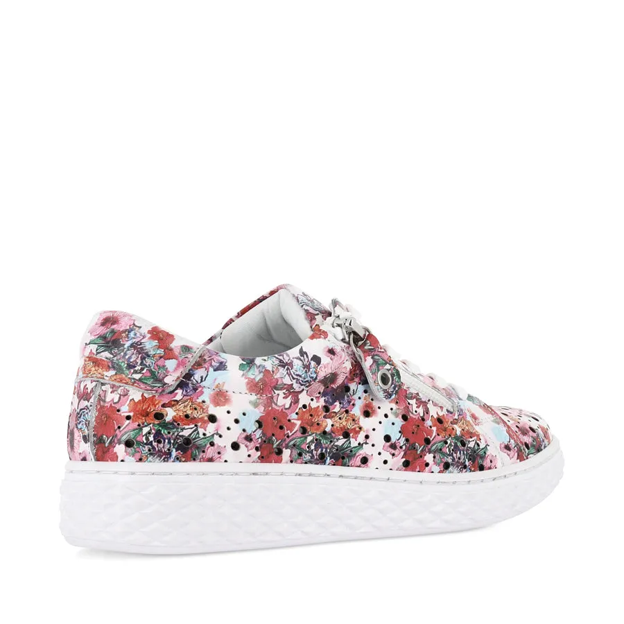 Comfort quality UPTOWN - WHITE FLORAL LEATHER