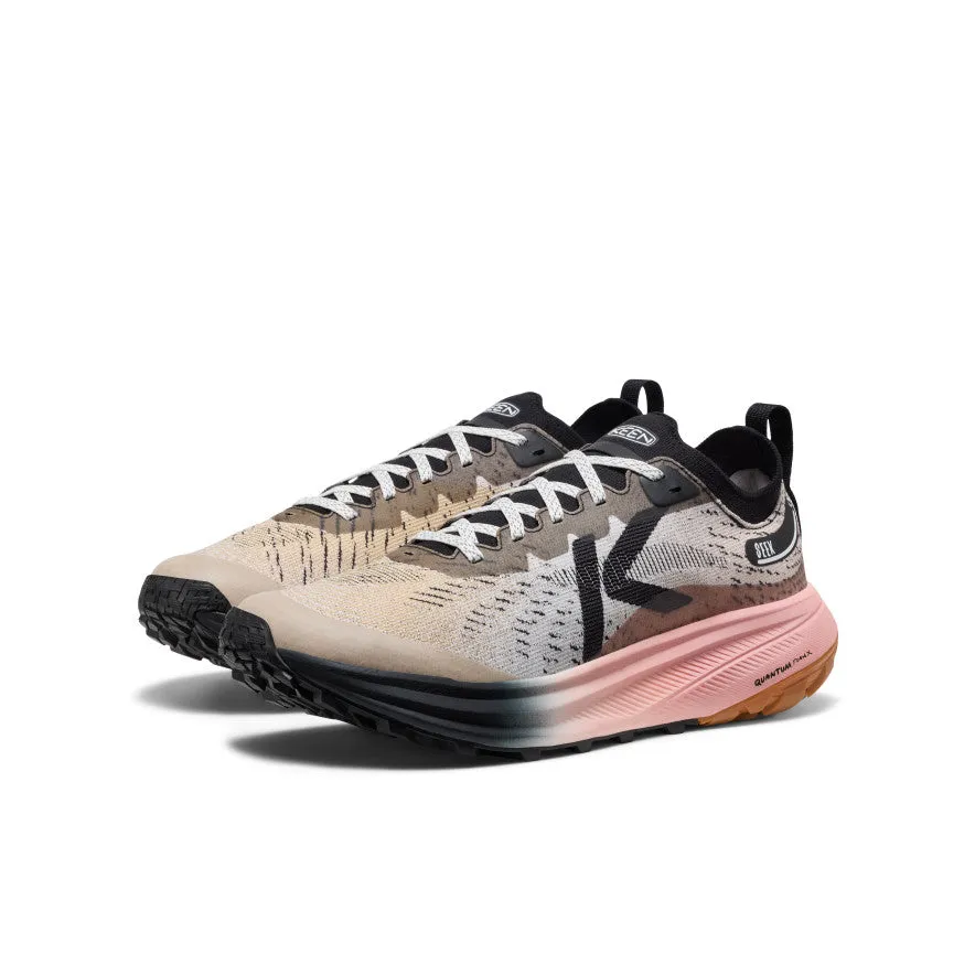 Men's Seek Trail Running Shoe  |  Black/Sunset Sand Pastel Orange