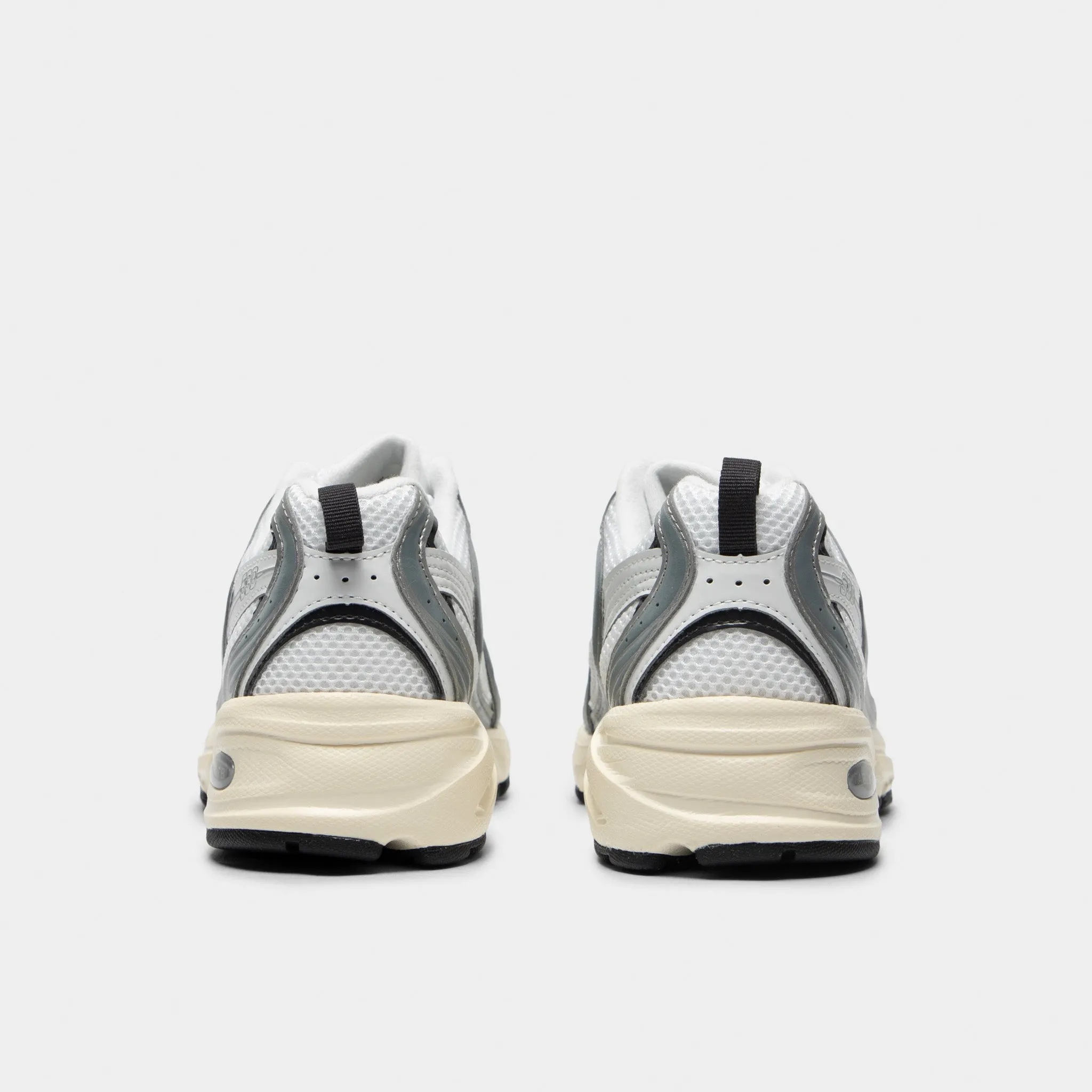 New Balance 530 Silver Metallic / Black Cement Padded shock absorption Enhanced comfort