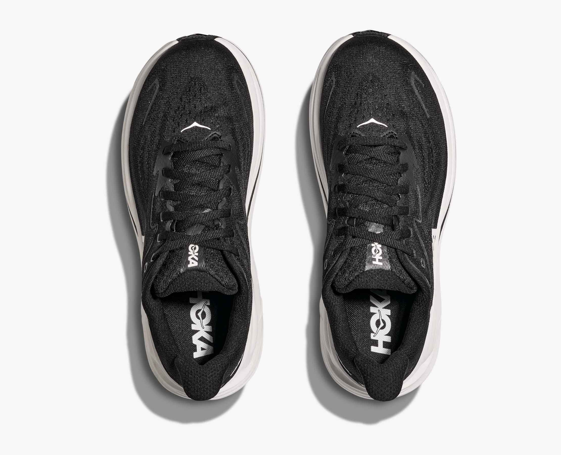Wild Trek HOKA ONE ONE CLIFTON 10 - BLACK & WHITE