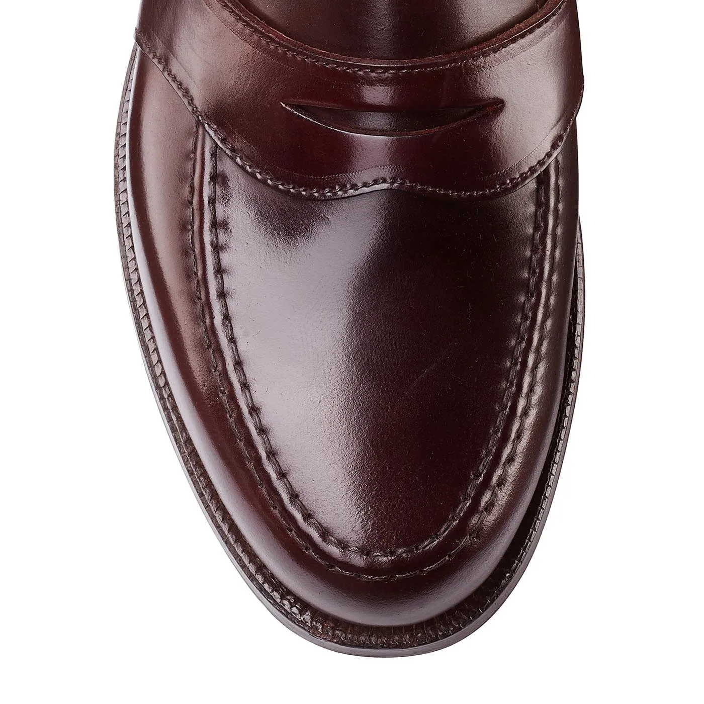 Durable Sole Yale Burgundy Cordovan