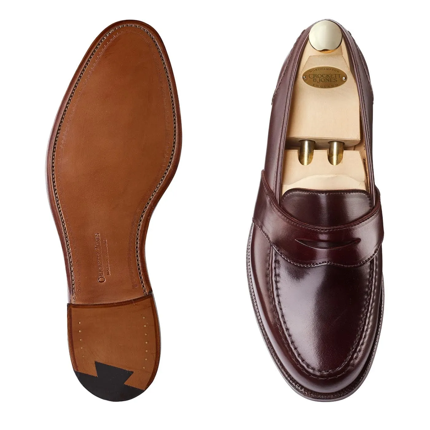 Yale Burgundy Cordovan Morning Glow