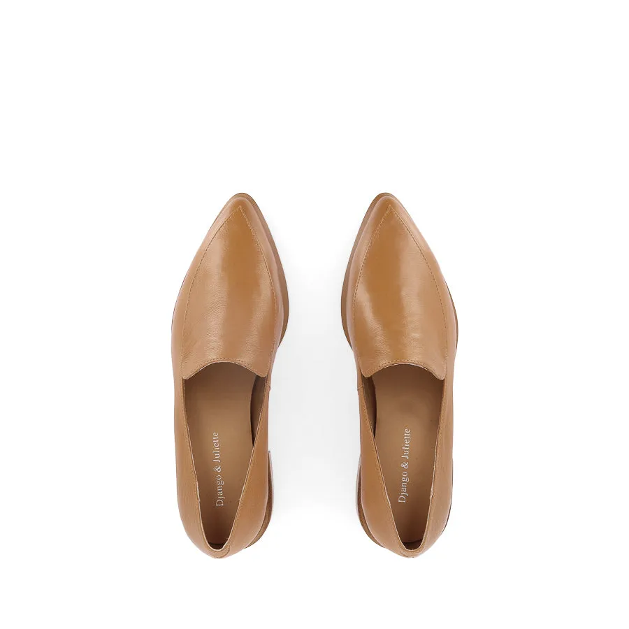 EITO - DARK TAN LEATHER Style Driven Breathable fabric