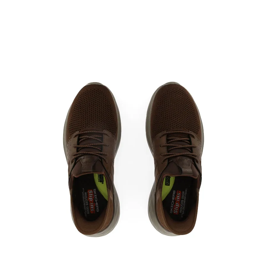 GARNER - NEWICK - DARK BROWN Fashion-forward flexibility Soft Walk