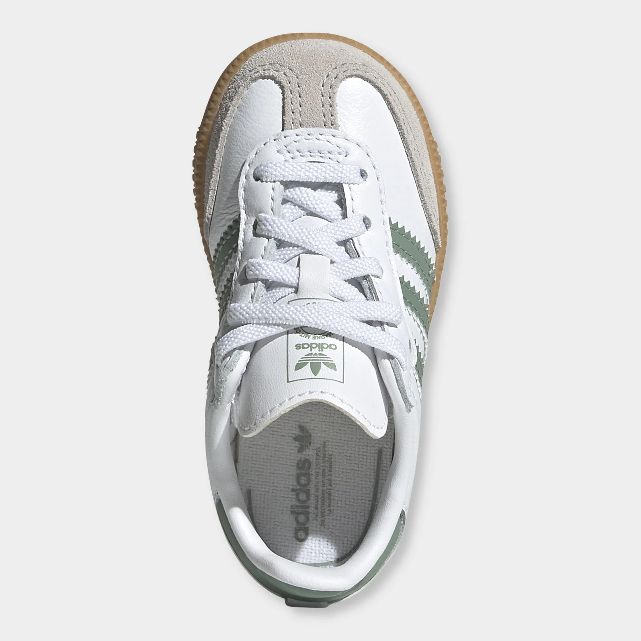 Fitness Edge adidas Infants' Samba OG White / Silver Green - Gum