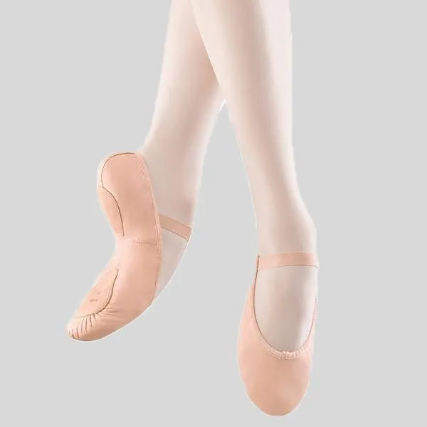 BLOCH DANSOFT II LEATHER BALLET SLIPPER- ADULT #S0258L Shock-absorbent look equitable