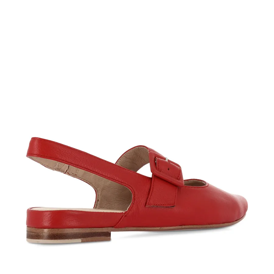 Life Walk FLARIO - RED LEATHER