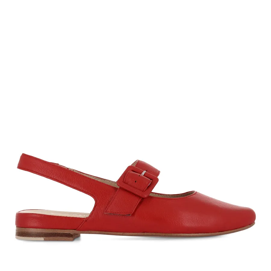 FLARIO - RED LEATHER Shop Walk