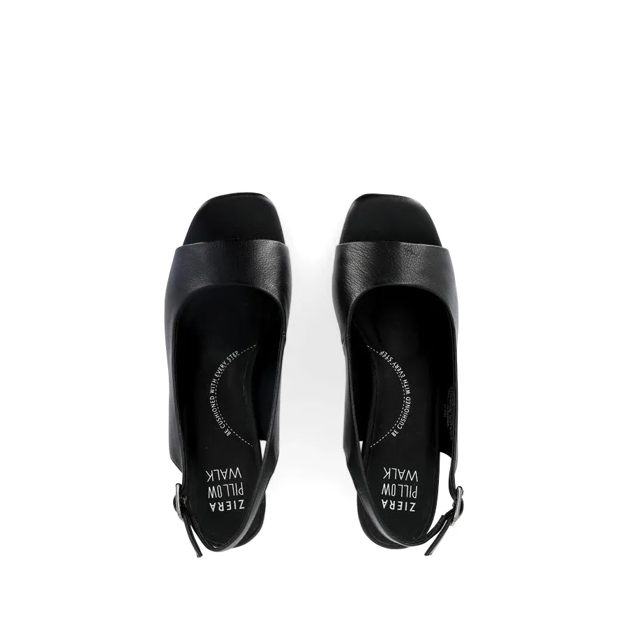 IVORIE W - BLACK BLACK LEATHER urban scene