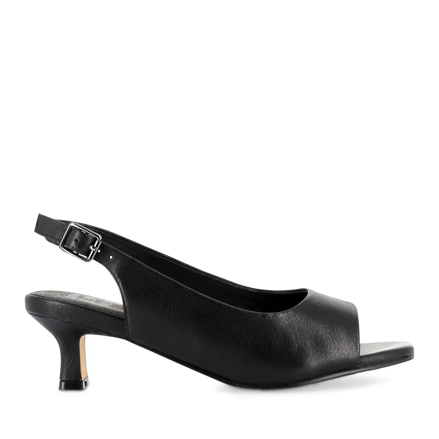 IVORIE W - BLACK BLACK LEATHER Shell Tone