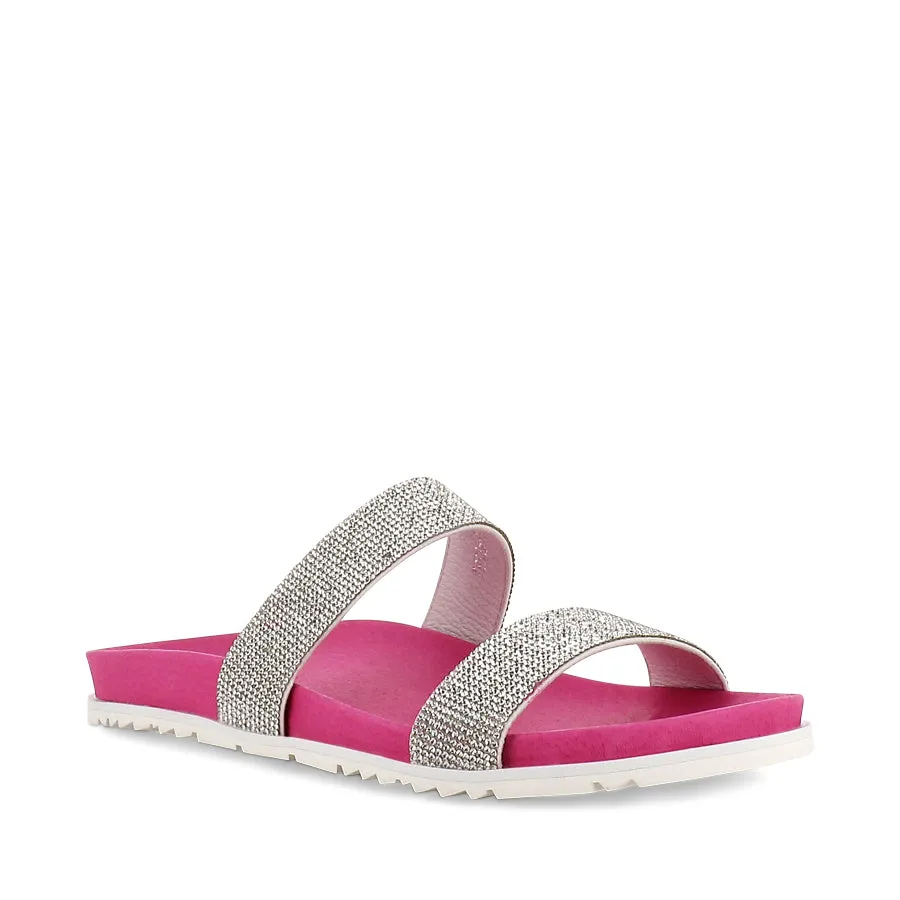 TESSA - FUSHIA MULTI Comfort For Outdoors Flexible Soles