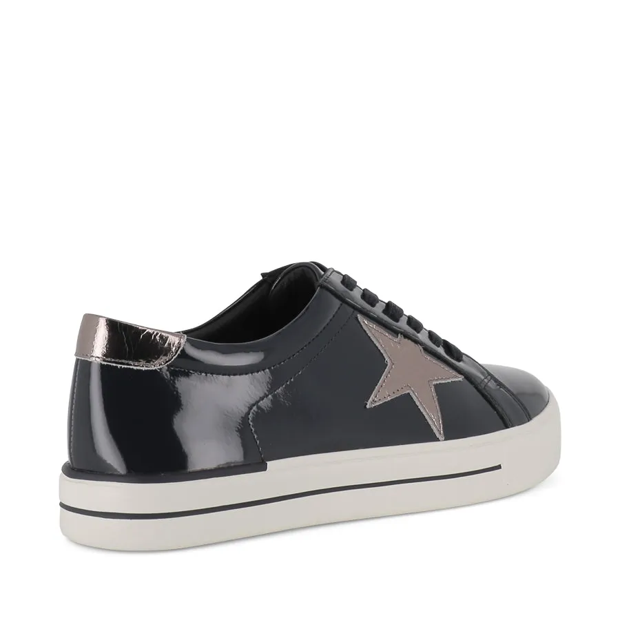 ALYSIA W - NAVY PEWTER GROOVE MULTI Comfortable Fitment
