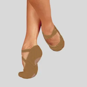 SANSHA FLESH CANVAS BALLET SLIPPER - PRO 1C hikers' durability