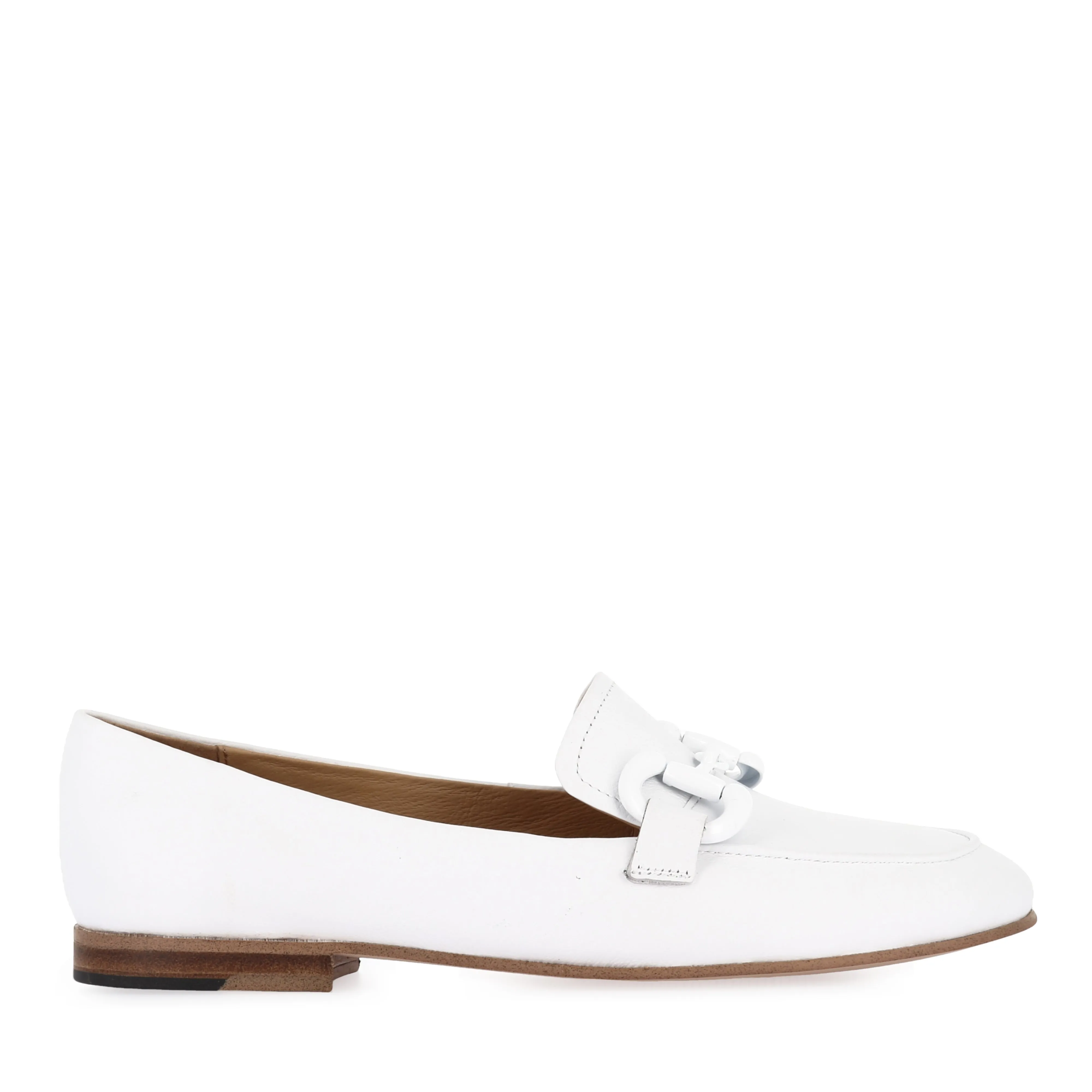 Chic Appearance slim fit UTA - WHITE LEATHER