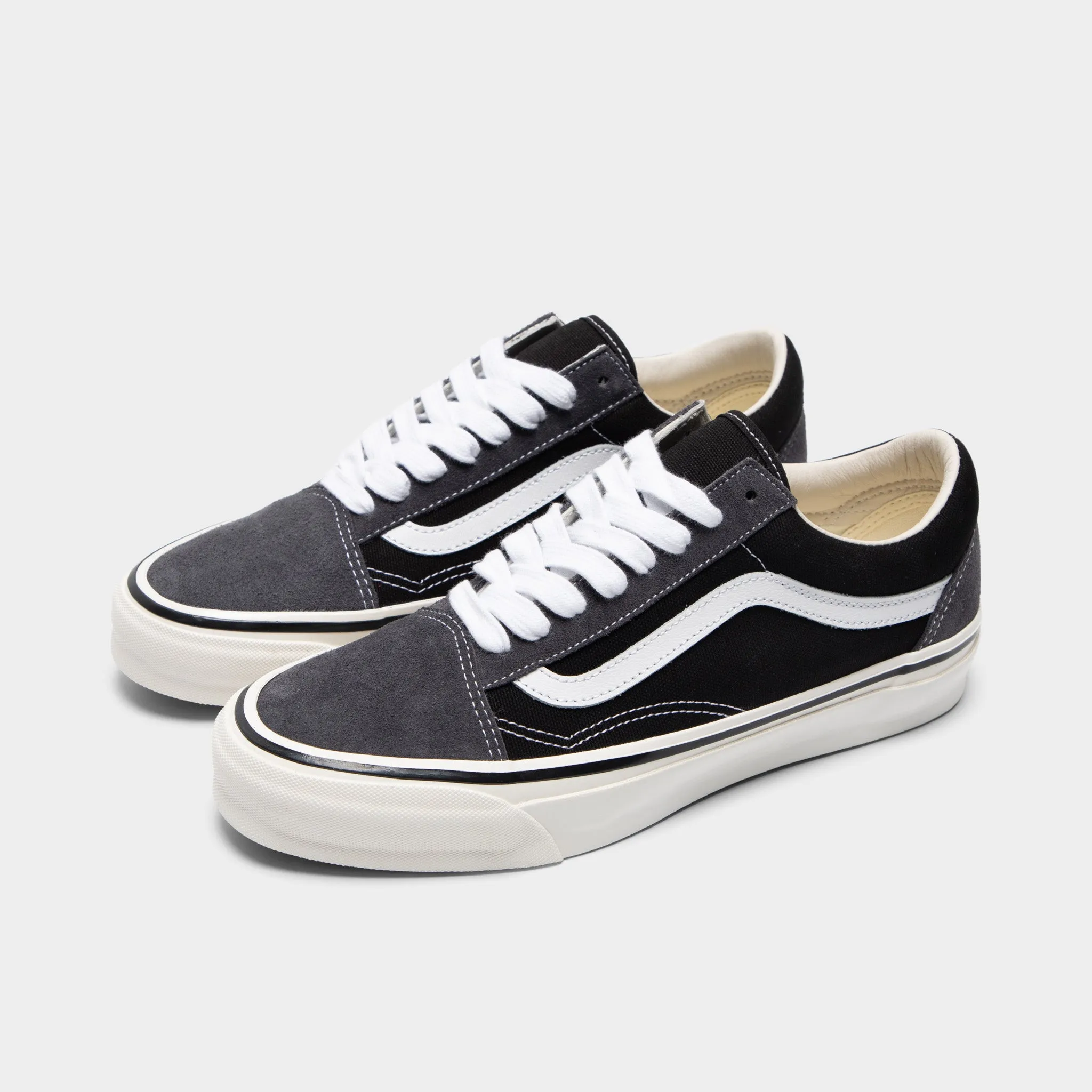 Vans LX Old Skool Suede Gray / Black support - level