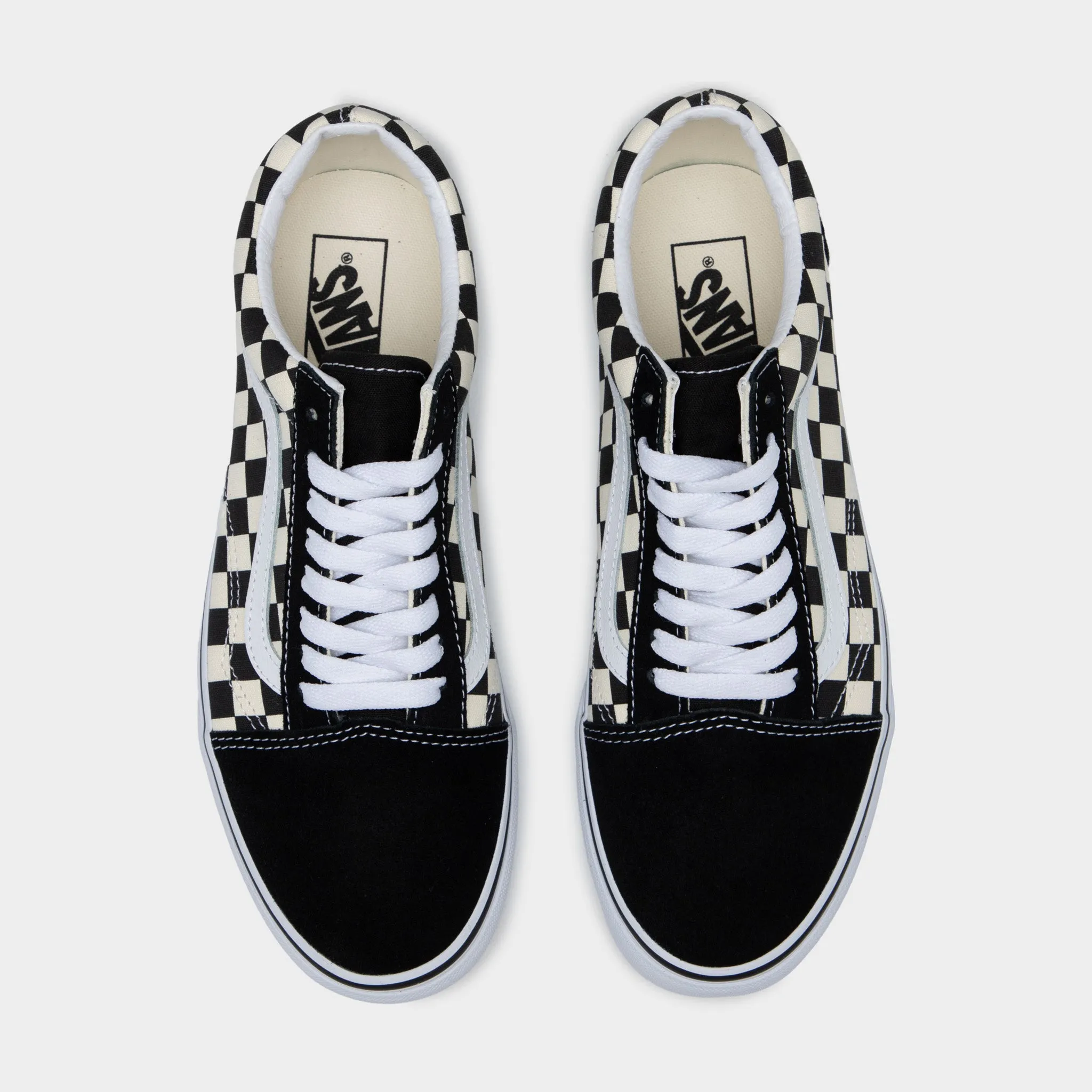 sporty user kids - specific functions Vans Old Skool Primary Check / Black - White