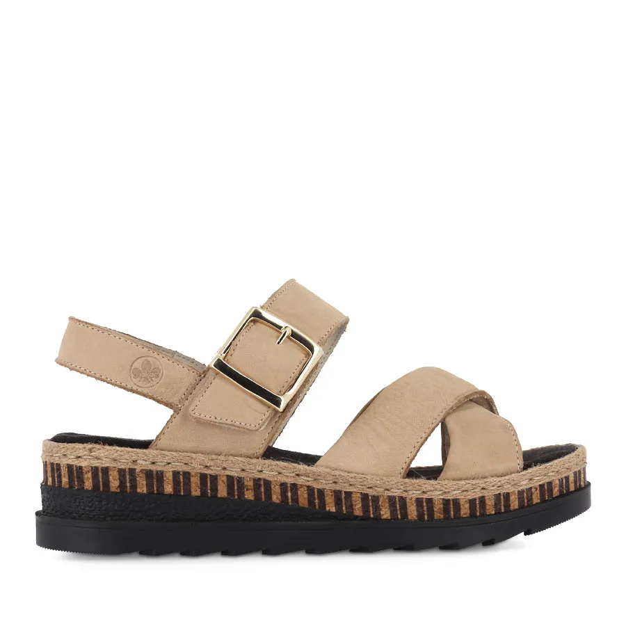 VEERA V7951 - ALMOND LEATHER Compact Design