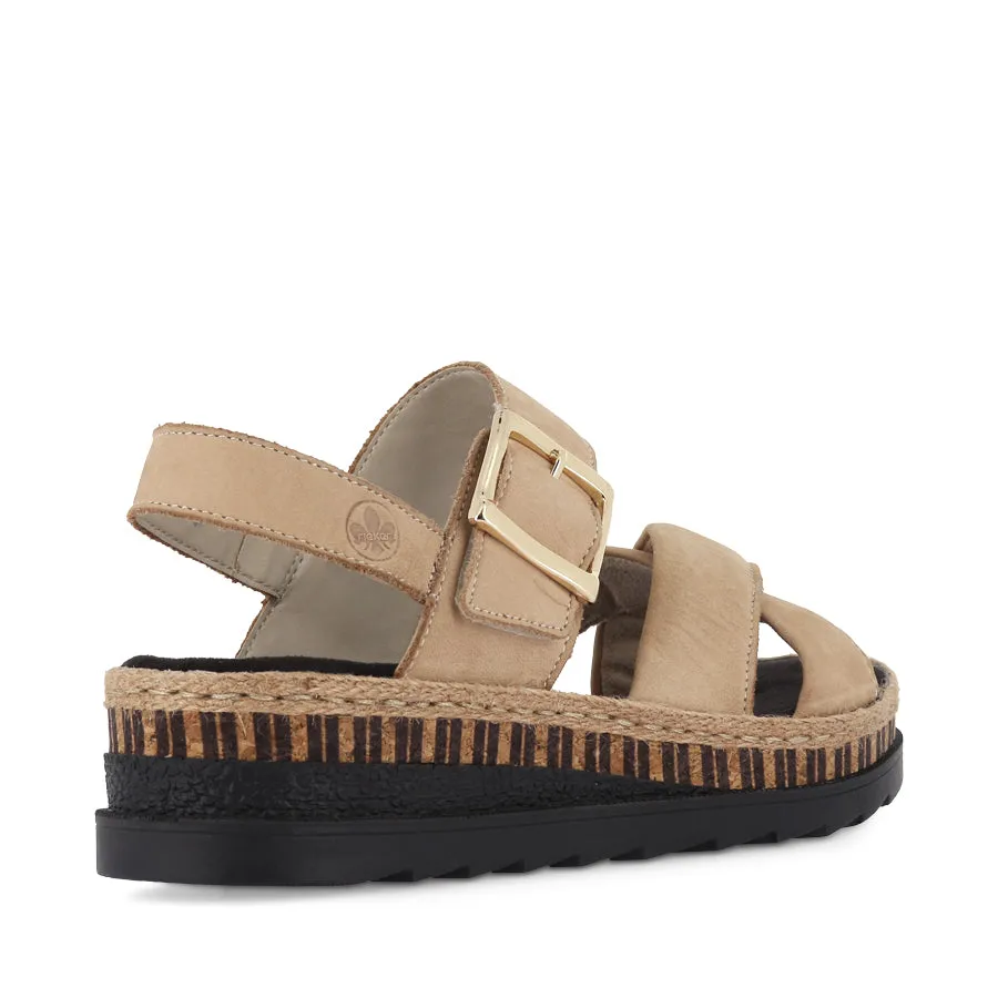 VEERA V7951 - ALMOND LEATHER Daily Flex