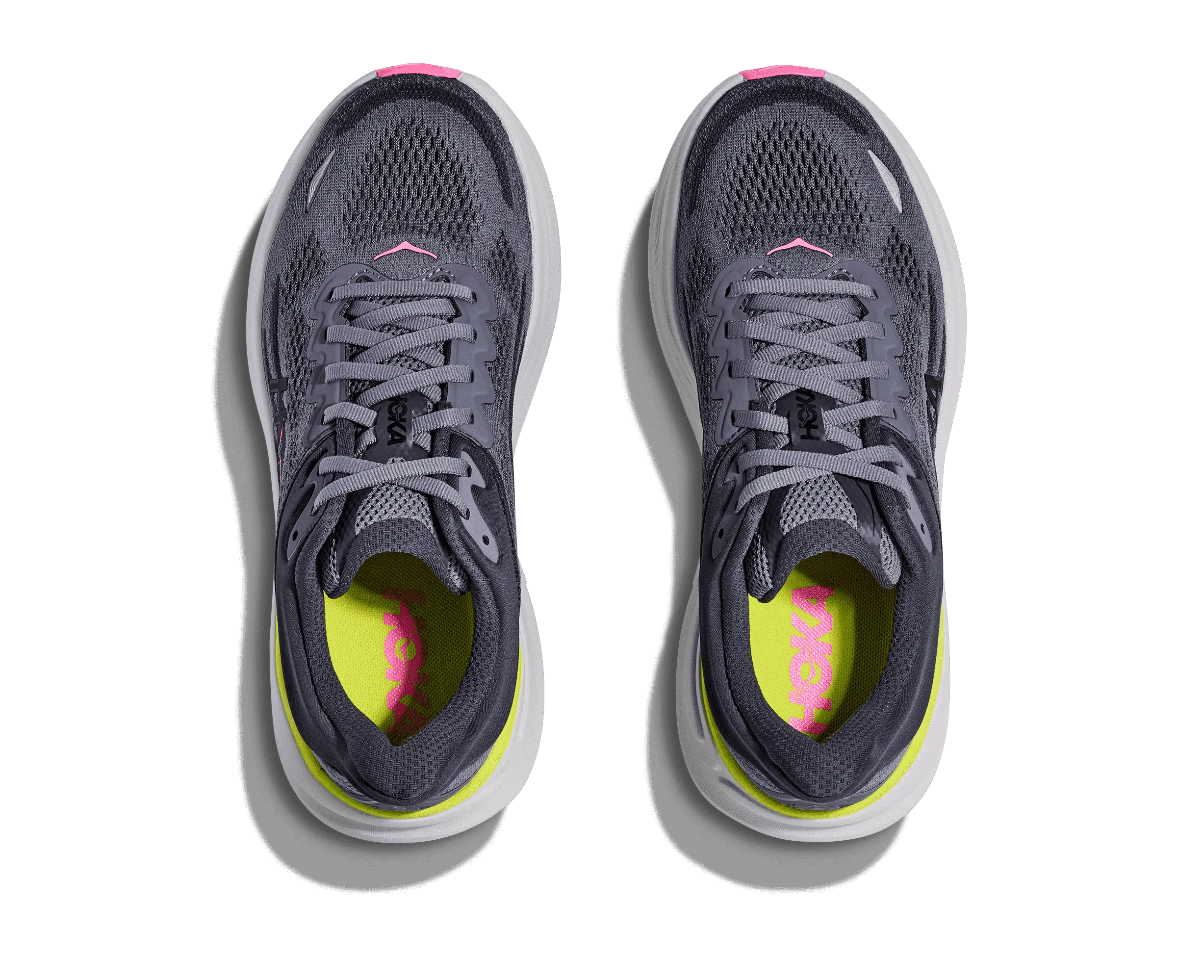 HOKA ONE ONE BONDI 9 - CHARCOAL Training Mode