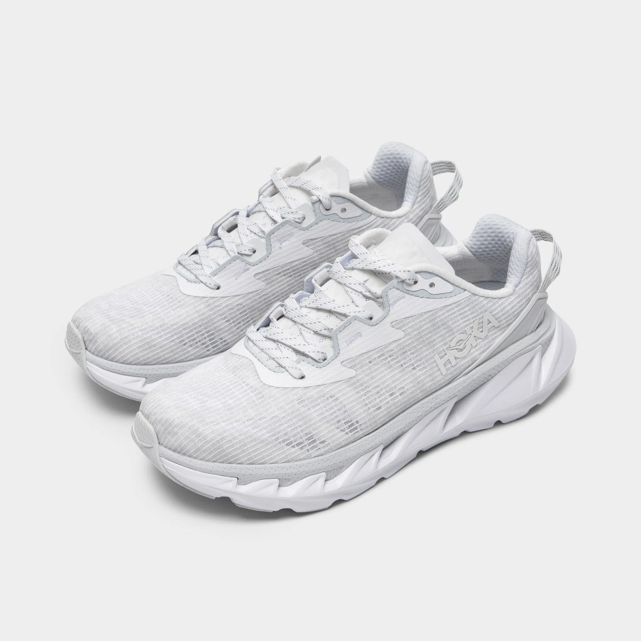 Wide Footbed Hoka Elevon 2 White / White