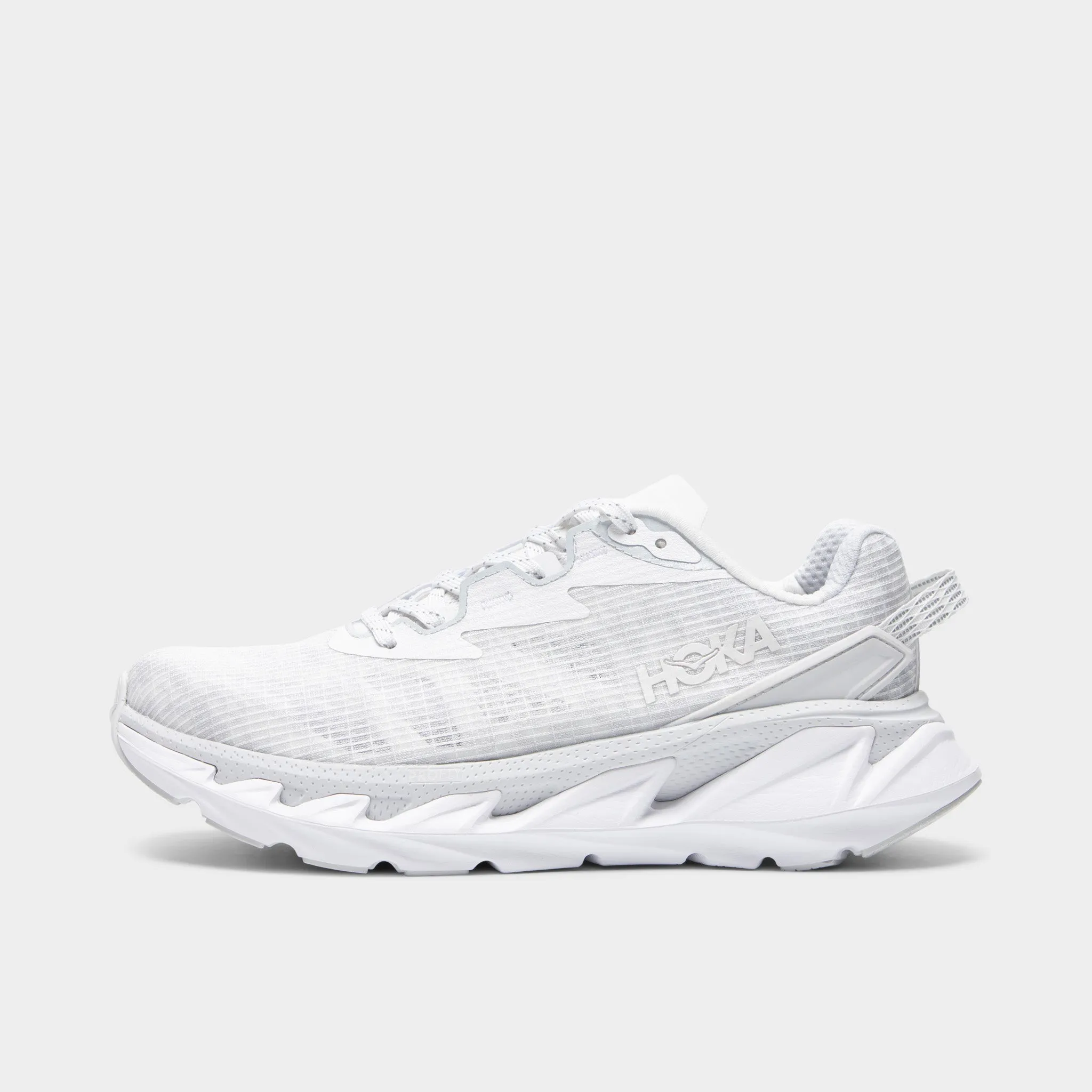Hoka Elevon 2 White / White High Rebound Outsole Foam Backing