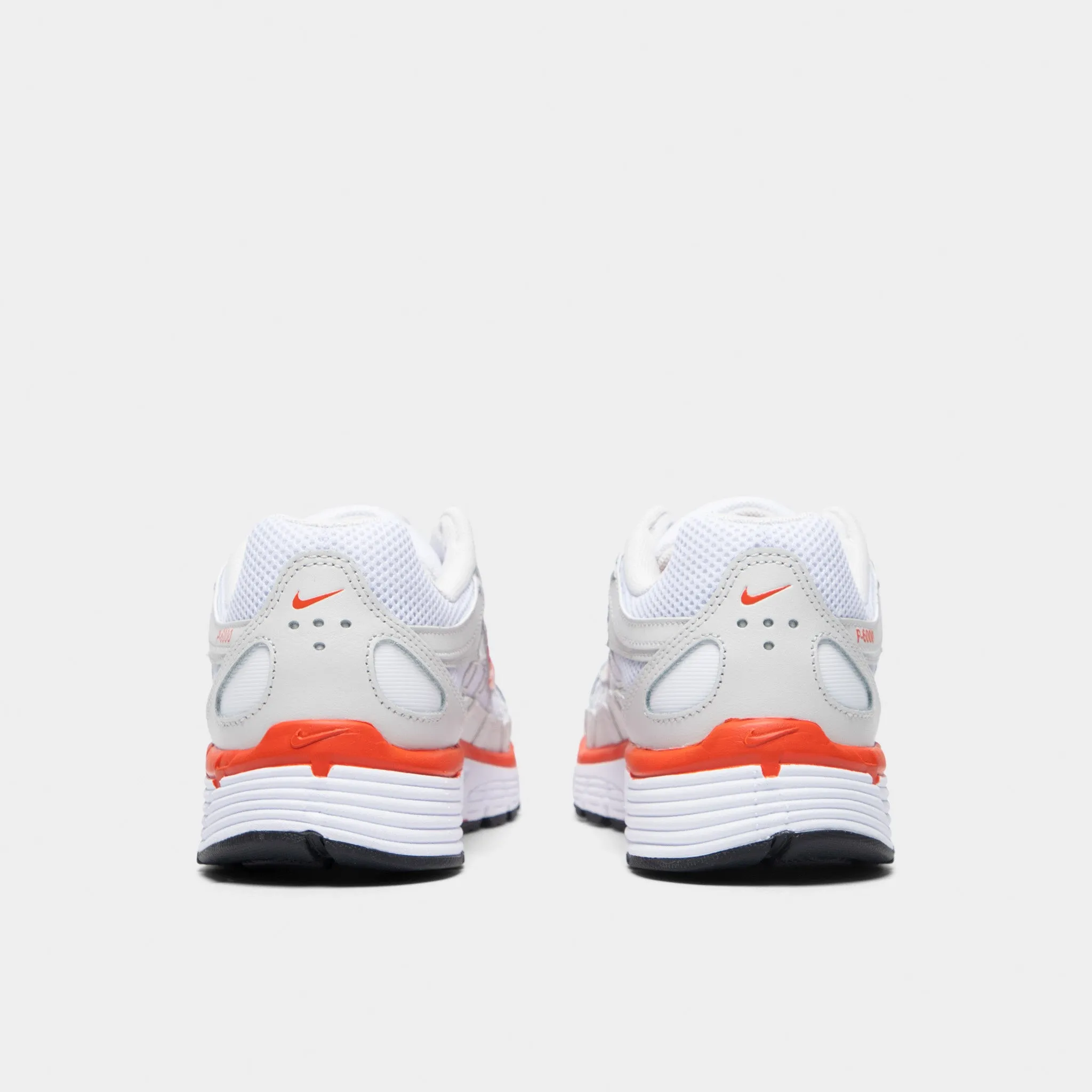 Nike Women's P-6000 White / Picante Red - Platinum Tint Hyper Elastic Platform
