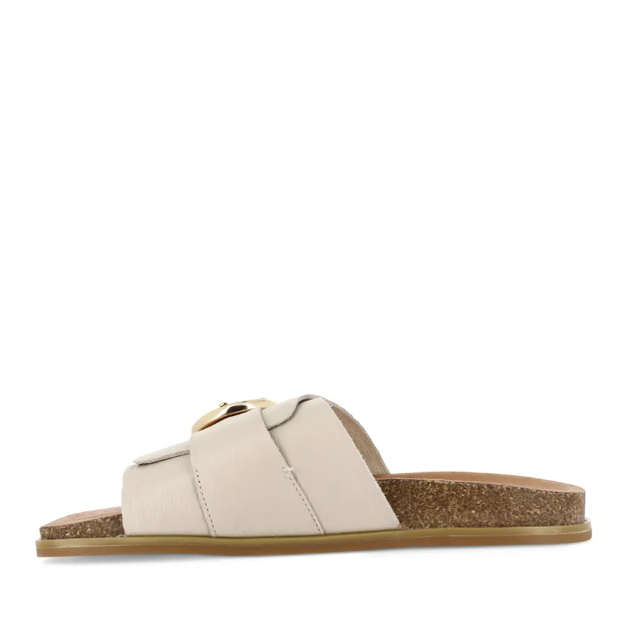 NABEELA - ALMOND LEATHER Comforted Walk
