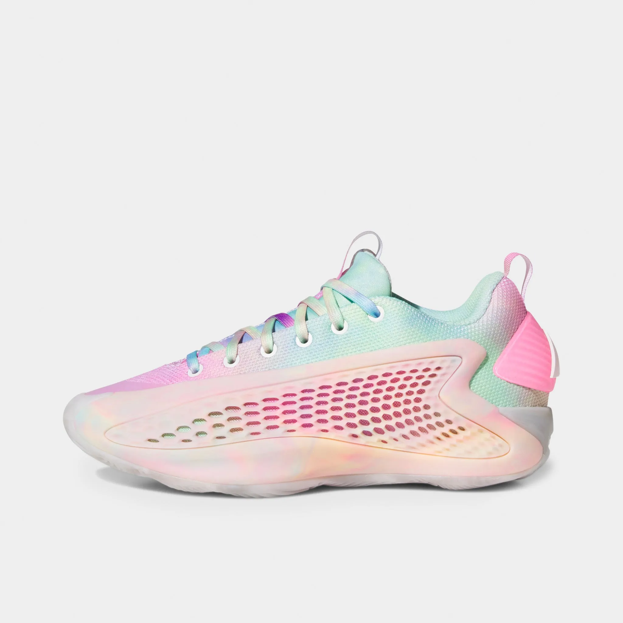 All-Purpose Use adidas Juniors' Anthony Edwards 1 Low Pink / Green - White