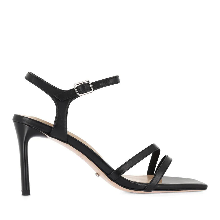 CASA - BLACK COMO LEATHER Lightweight Outsole Slide On