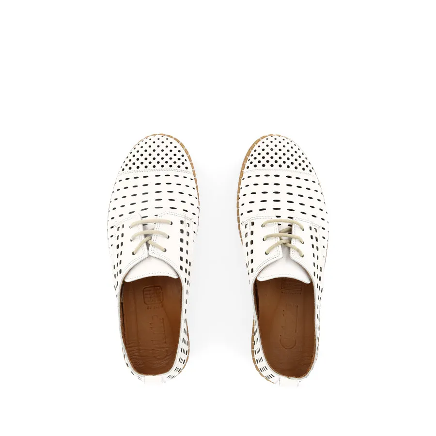 Cloud Path Slip-On Style KROON - WHITE LEATHER