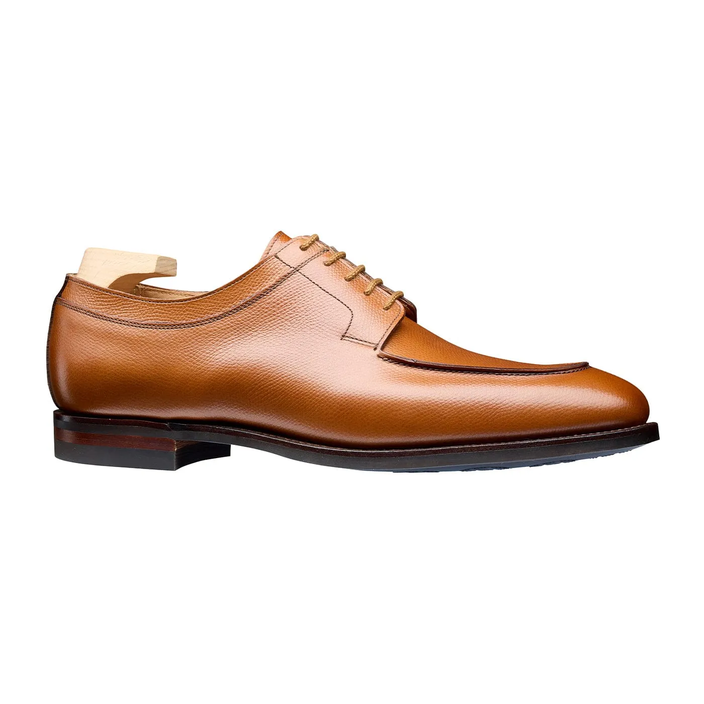 Hardwick Tan Golf Grain Padded collar