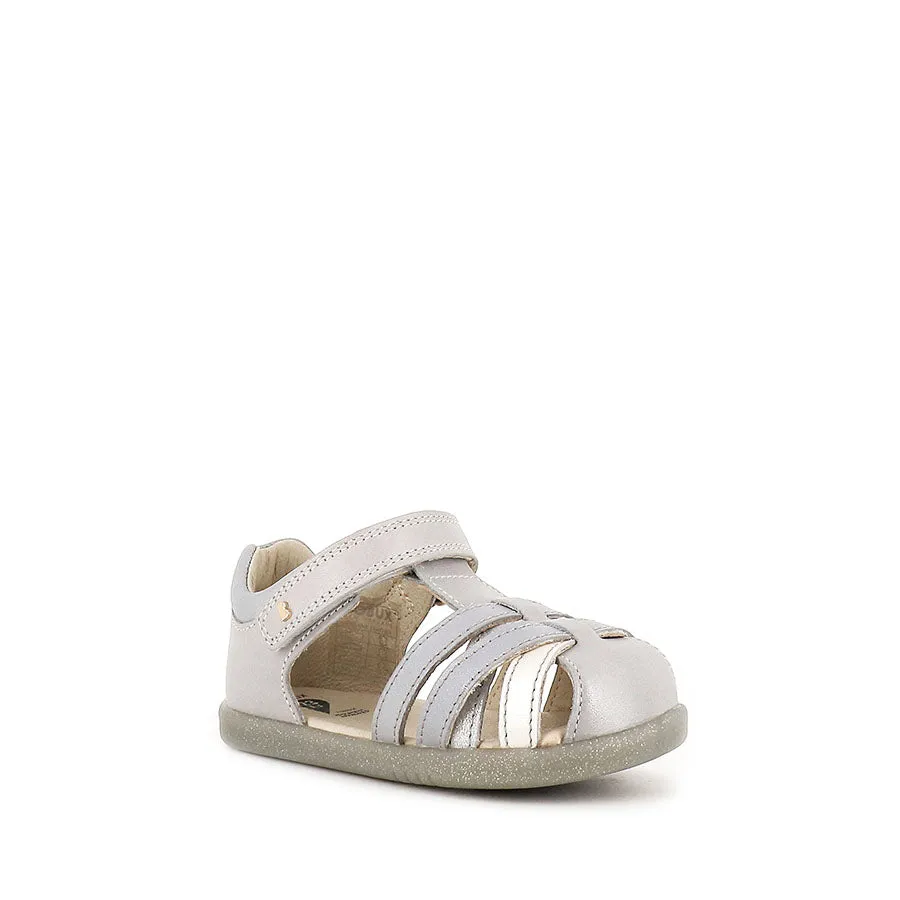 Cool Sandals CROSS JUMP I WALK - SILVER PEARL/SILVER LEATHER