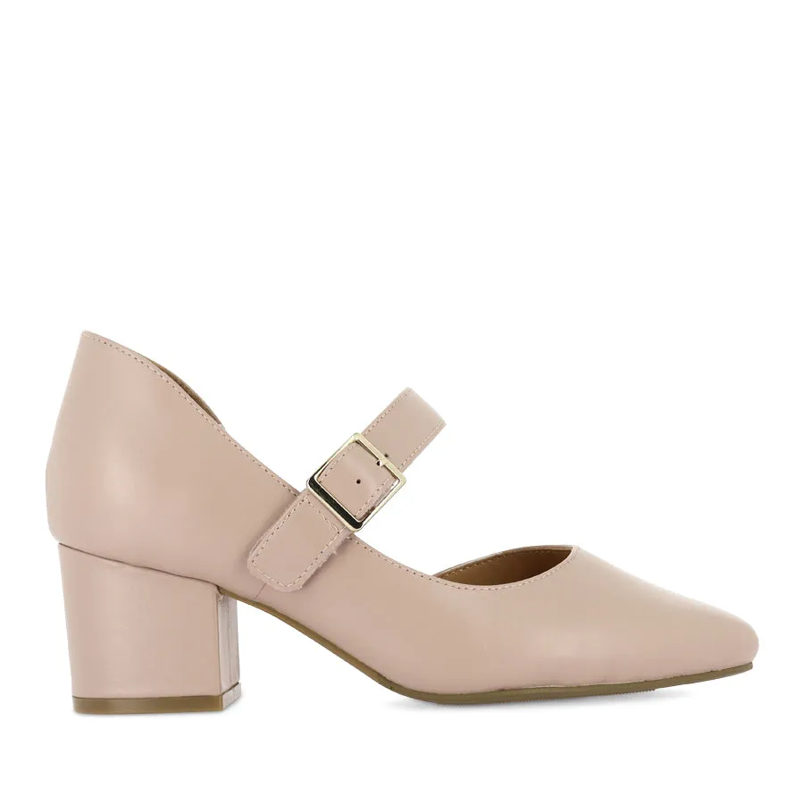 VAELIN XW - BLUSH LEATHER Casual Slip-On