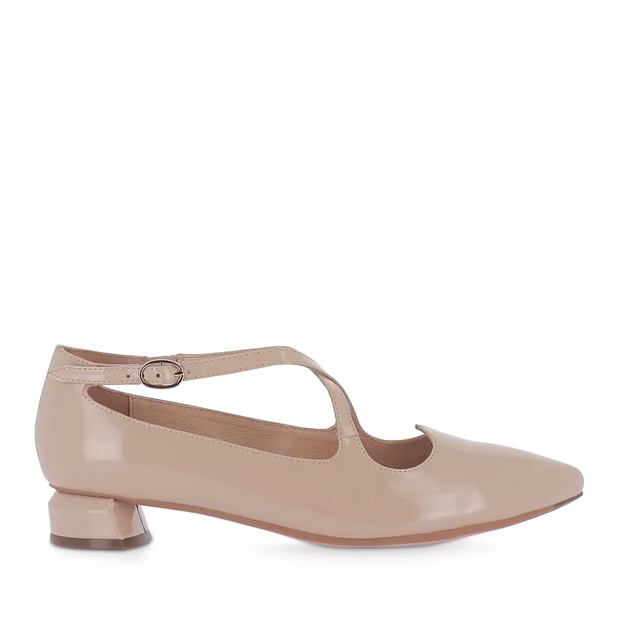 Weekend Casual Friend Glow FRANCA - CAFE PATENT LEATHER