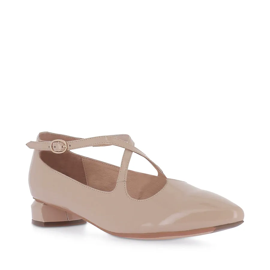 Eva Midsole Sea View FRANCA - CAFE PATENT LEATHER