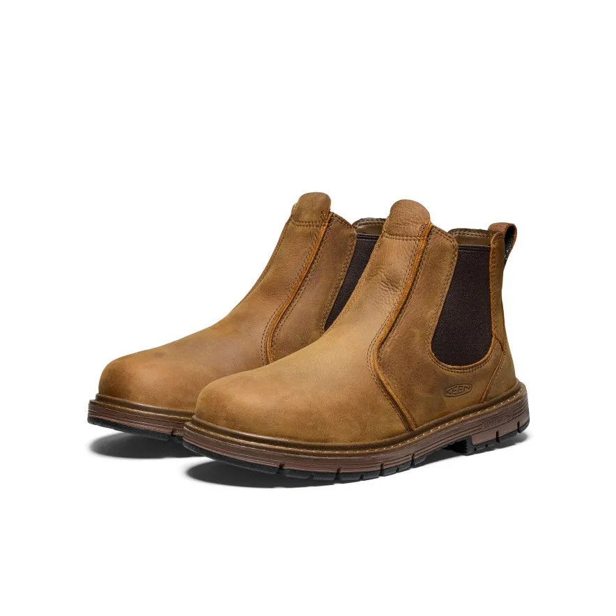 Skiing Classy Touch Men's San Jose Chelsea 90?? Heel Boot (Soft Toe)  |  Belgian/Gum