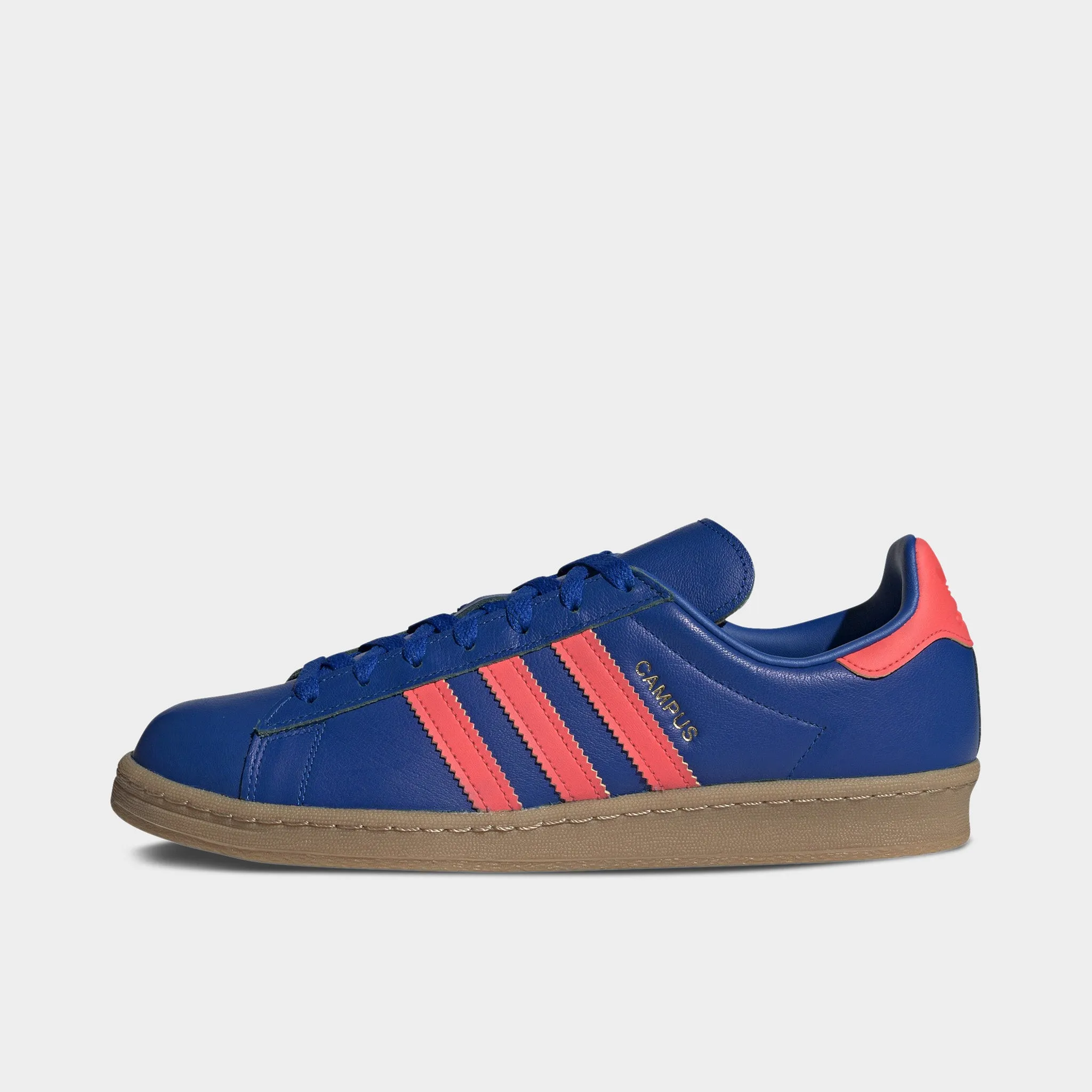 Minimal Look Flexibility adidas Campus 80s Collegiate Royal / Solar Red - Gum
