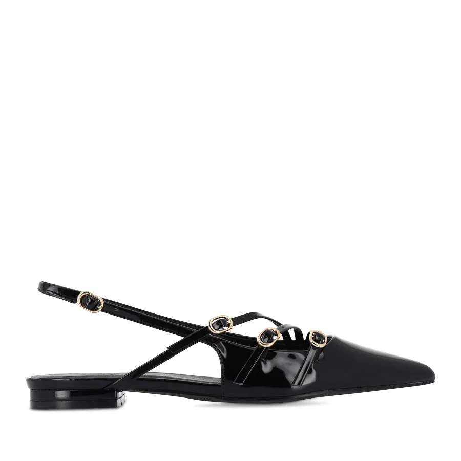 HETTIE - BLACK PATENT Family Time