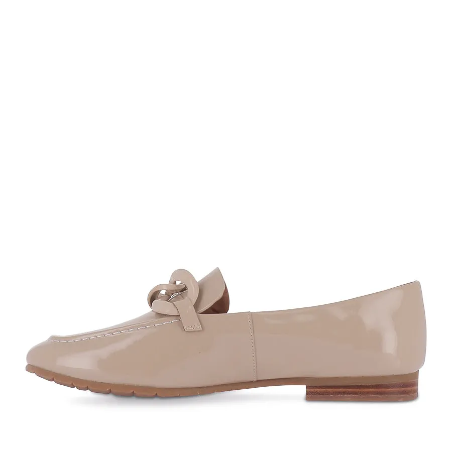 french chic MELINEY - CAFE PATENT LEATHER