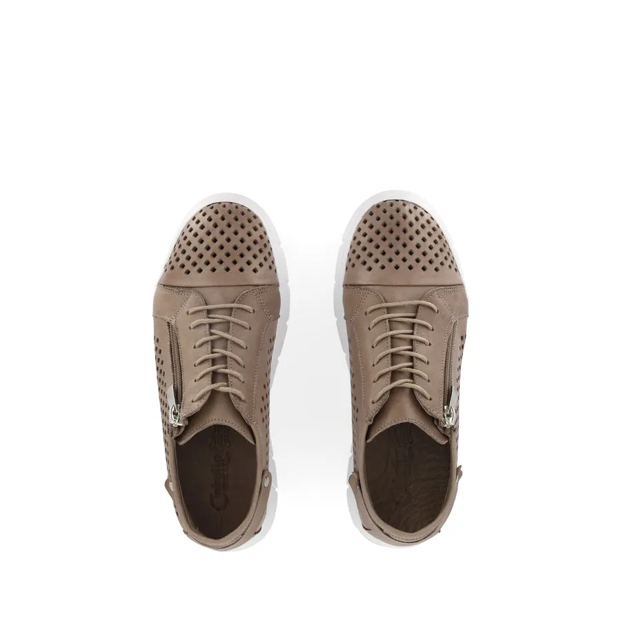 EG172 - STONE LEATHER Comfort Padded Abrasion Resistant Mesh