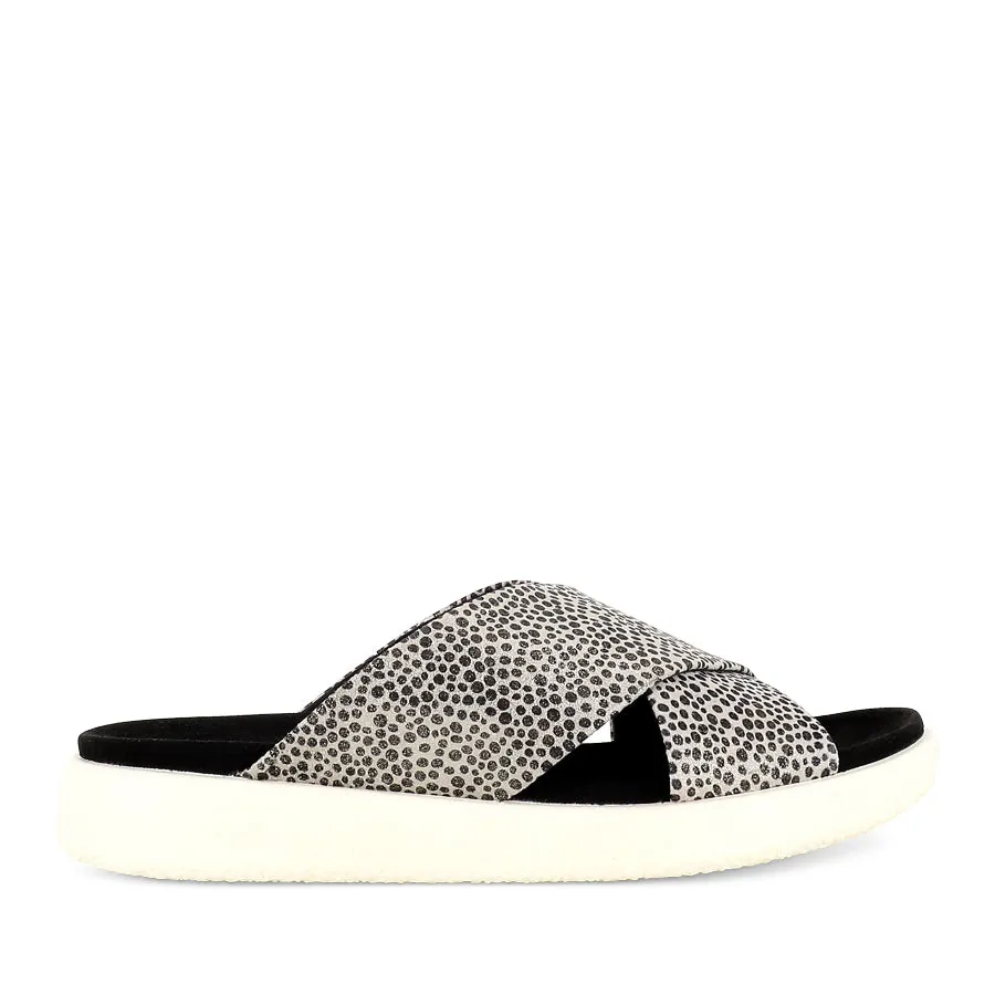 Gel Padding Practical Comfort MARTINA - SILVER LEOPARD