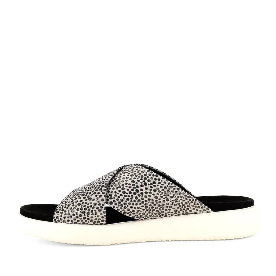 MARTINA - SILVER LEOPARD Durable Shock Resistance