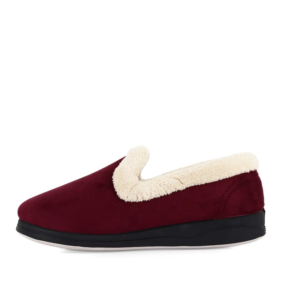 Relaxed Footwear Anti Odor EMILLE - BURGUNDY