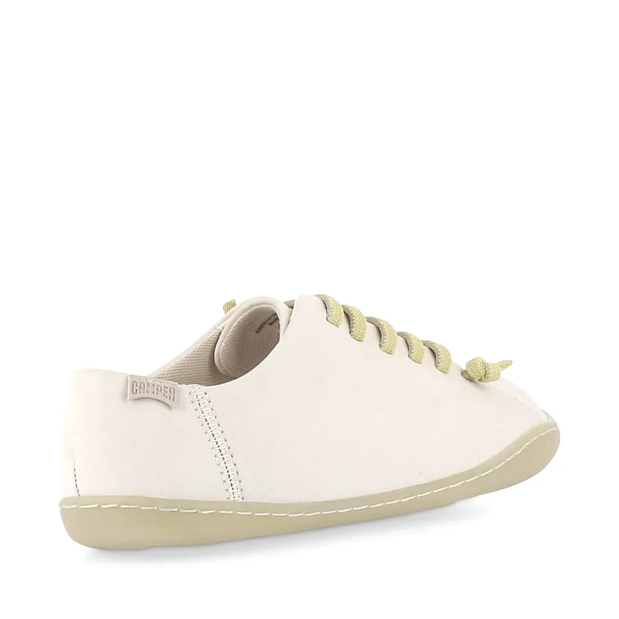 PEU CAMI K200514 - WHITE NATURAL LEATHER High Ankle Fast Transition