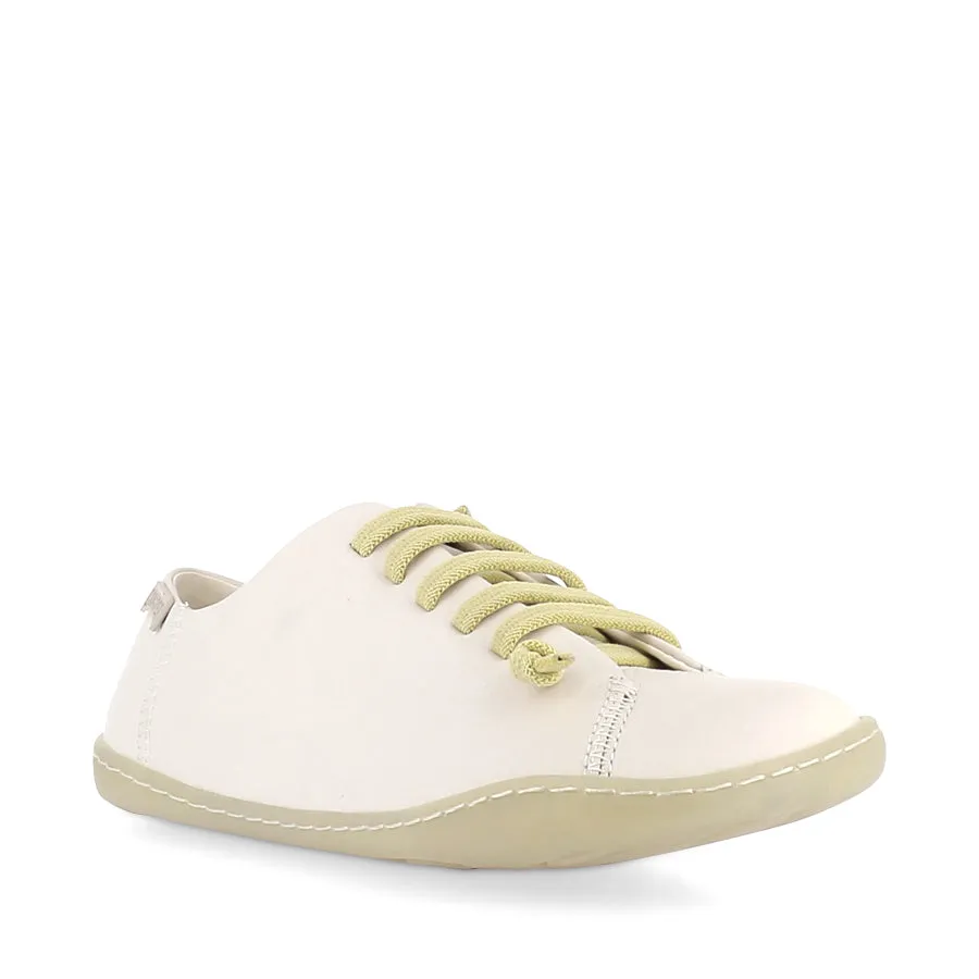 PEU CAMI K200514 - WHITE NATURAL LEATHER Smooth Flow