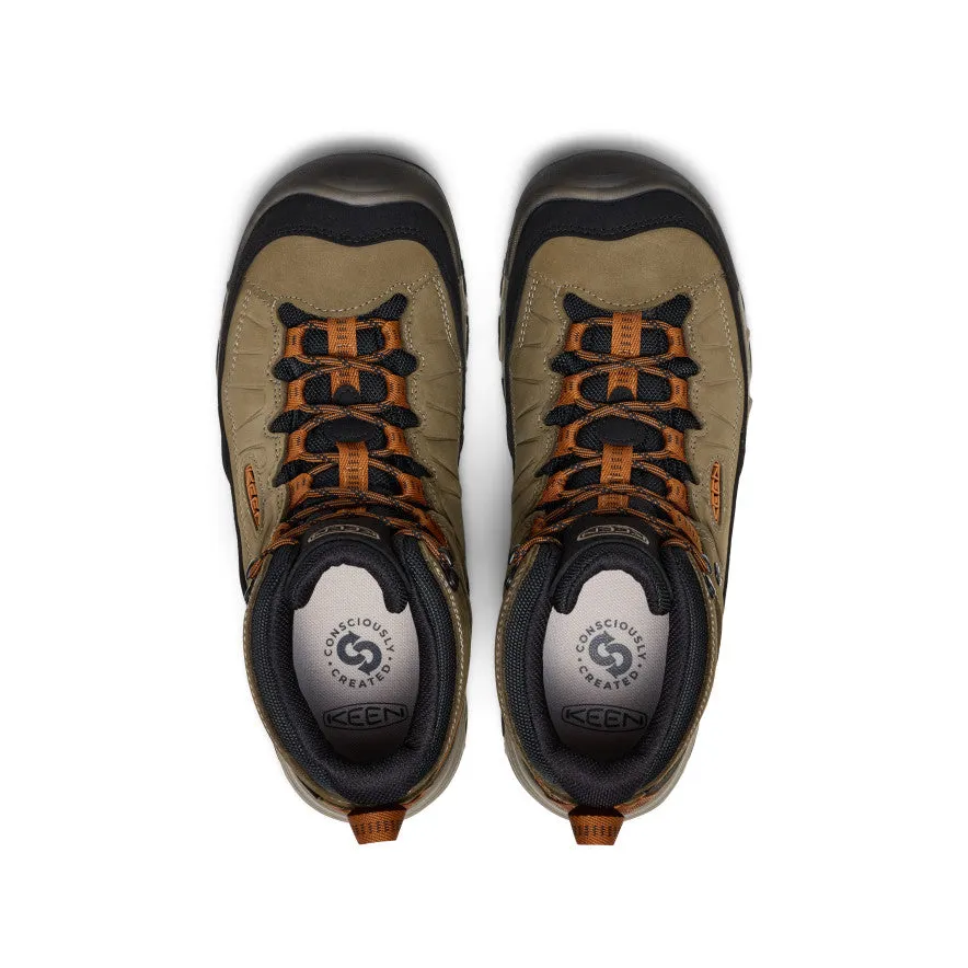 Men's Targhee IV Waterproof Hiking Boot  |  Sea Turtle/Roasted Pecan Elite Cushioning Stylish Support